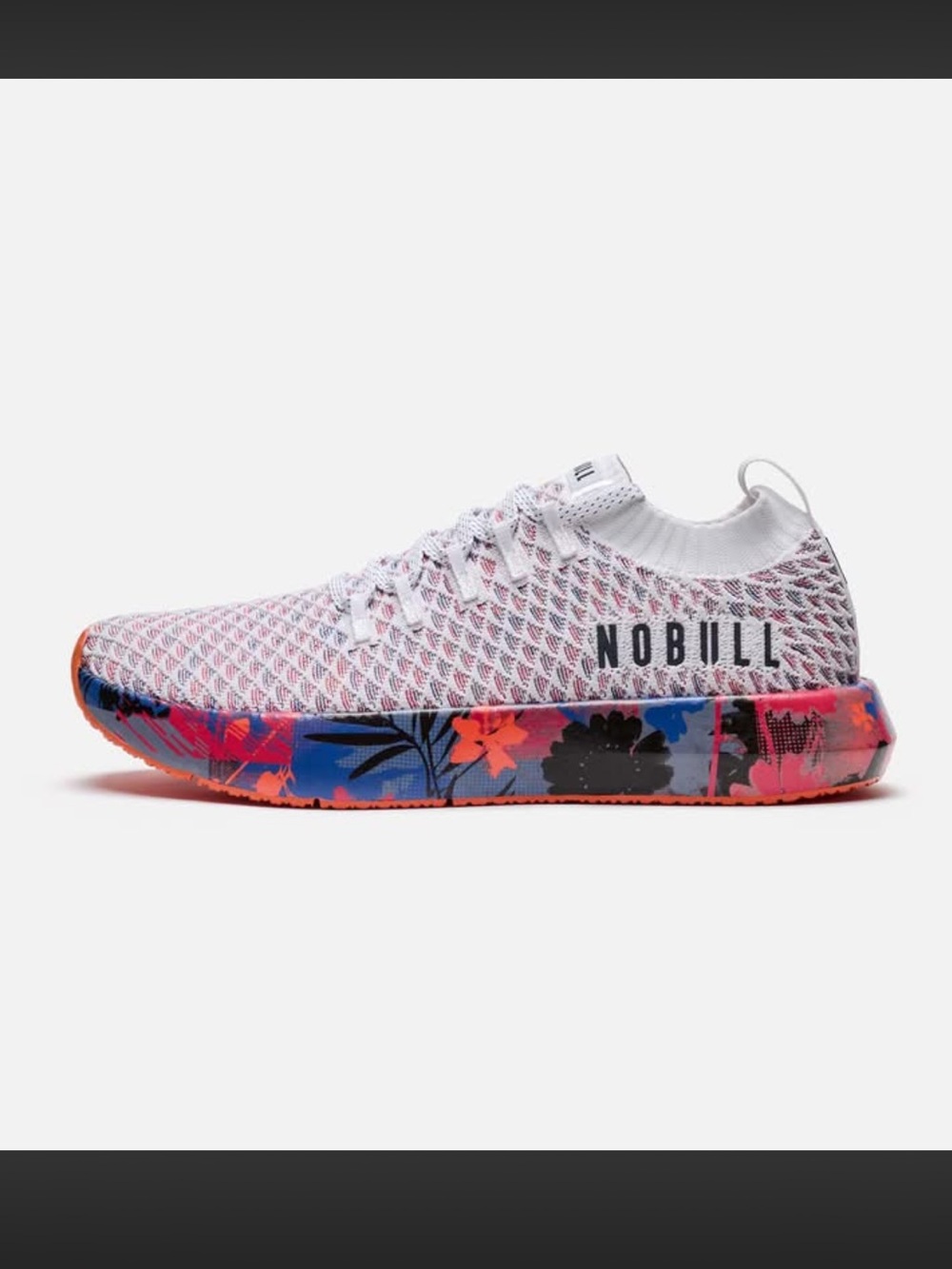 NOBULL Wild Flower athletic sneaker multicolor size 9